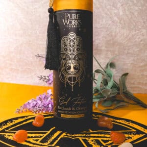 Glaskerze "Good Fortune"