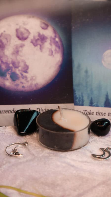 Teelichterset "Mondphasen" - im Rhythmus des Mondes