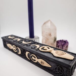 Räucherstäbchen-Box "Spiralgöttin" – Bewahre Deine Schätze in der Energie der Weiblichkeit