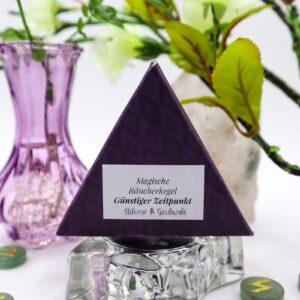 Räucherkegel "Günstiger Zeitpunkt" – Ergreife die Magie des perfekten Augenblicks