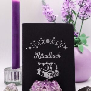 Ritualbuch Silber – Dein heiliger Raum für Magie