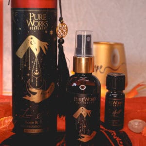 Pure Works Set – Dein 3er Wunsch-Bundle (Glaskerze, Spray & Öl)